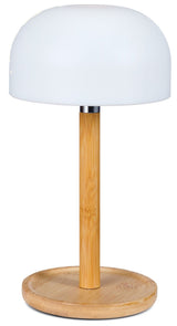 Outdoor Rechargable Bamboo Mushroom Lamp, Multiple Colour Modes Z8C1 - product image 1