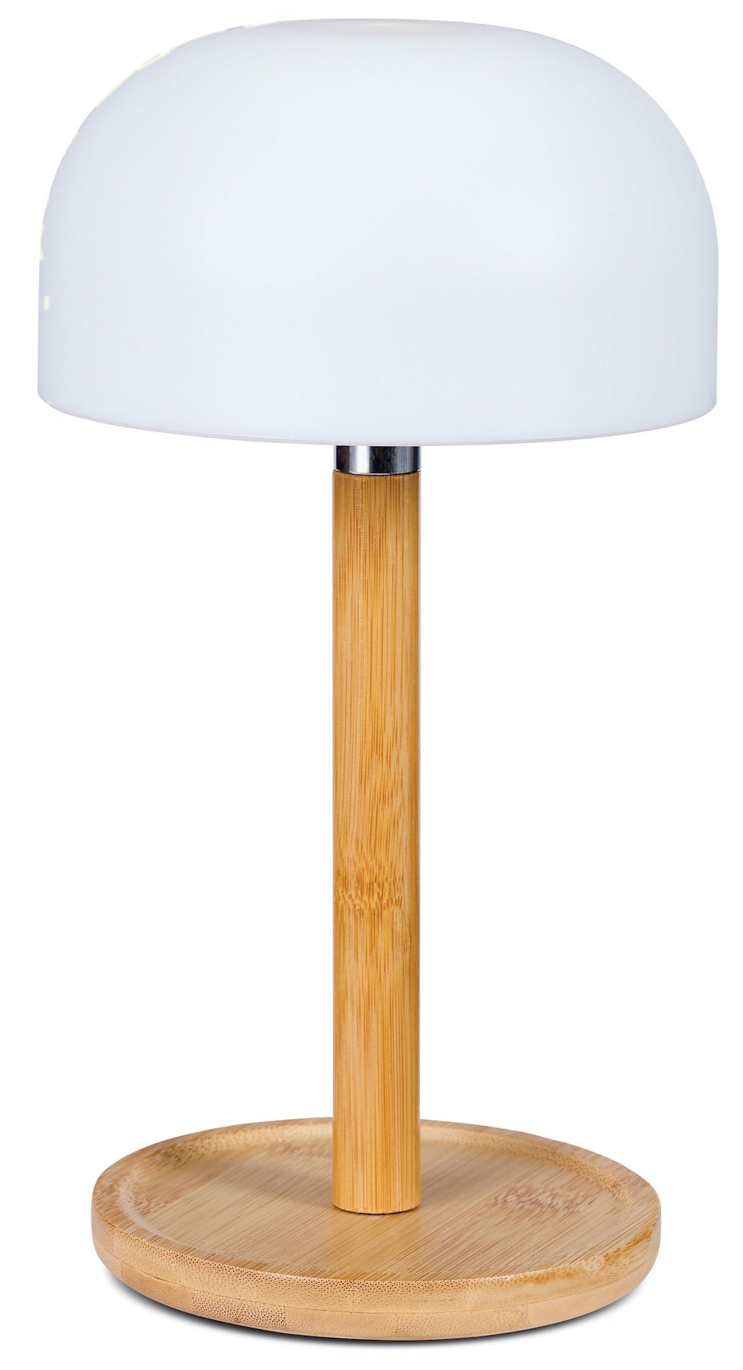 Outdoor Rechargable Bamboo Mushroom Lamp, Multiple Colour Modes R6K1 - product image 1