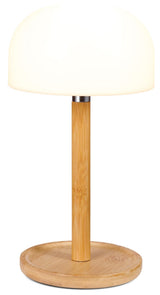 Outdoor Rechargable Bamboo Mushroom Lamp, Multiple Colour Modes R6K1 - product image 2
