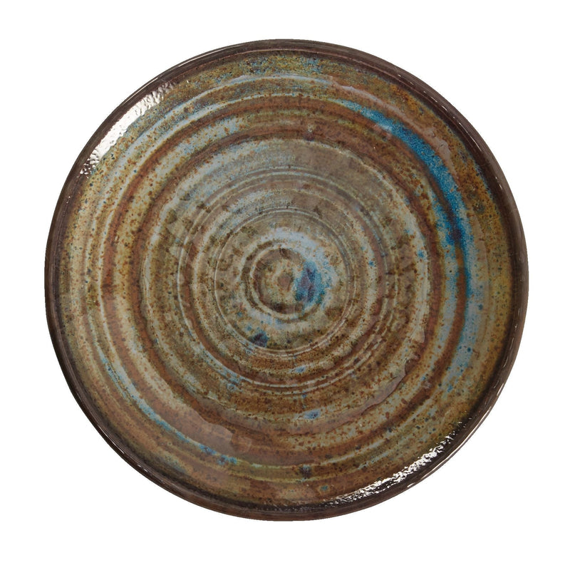 Seashore Outdoor Hand Painted Dinner Plates, 1-pc U9G3