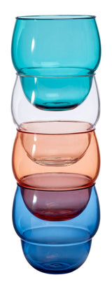Stacking Bubble Glass Set, BPA Free, Dishwasher Safe, Stackable F7Z8 - product image 3