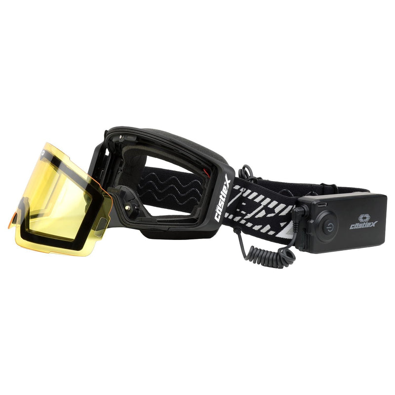 Heated Goggle Replacement Shield, Yellow V4J6