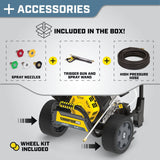 Power Equipment PRO 4200 PSI 4.0 GPM Commercial Duty Low Profile Gas Pressure Washer V8X5 - product image 8