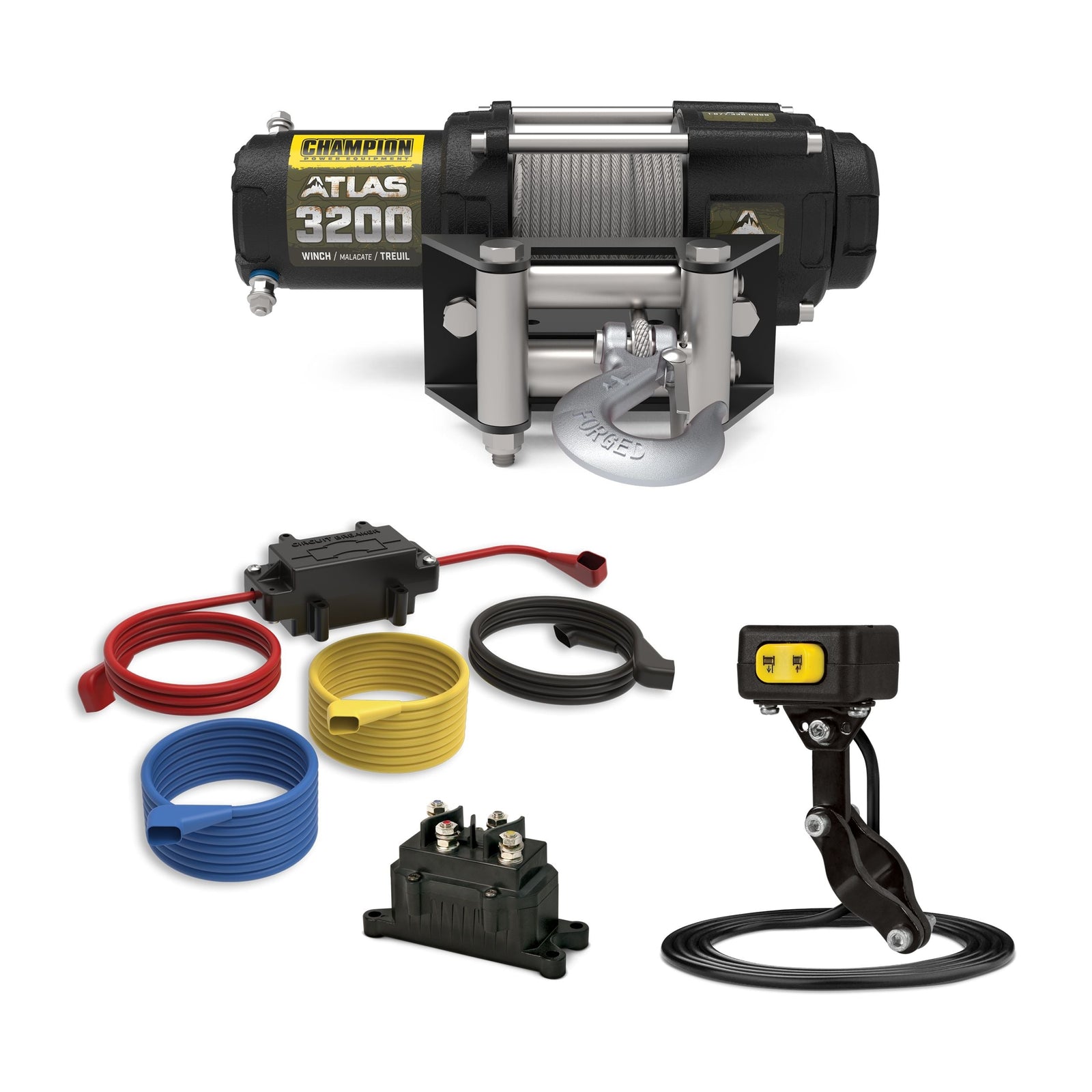 Winch Kit, 3,200-lbs F3F0 - product image 1