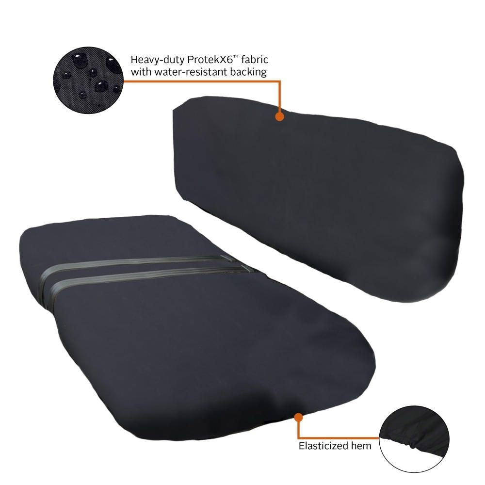 Classic Accessories 78377 QuadGear UTV Seat Cover for Polaris Bucket Seats, Black I1S5 - product image 3