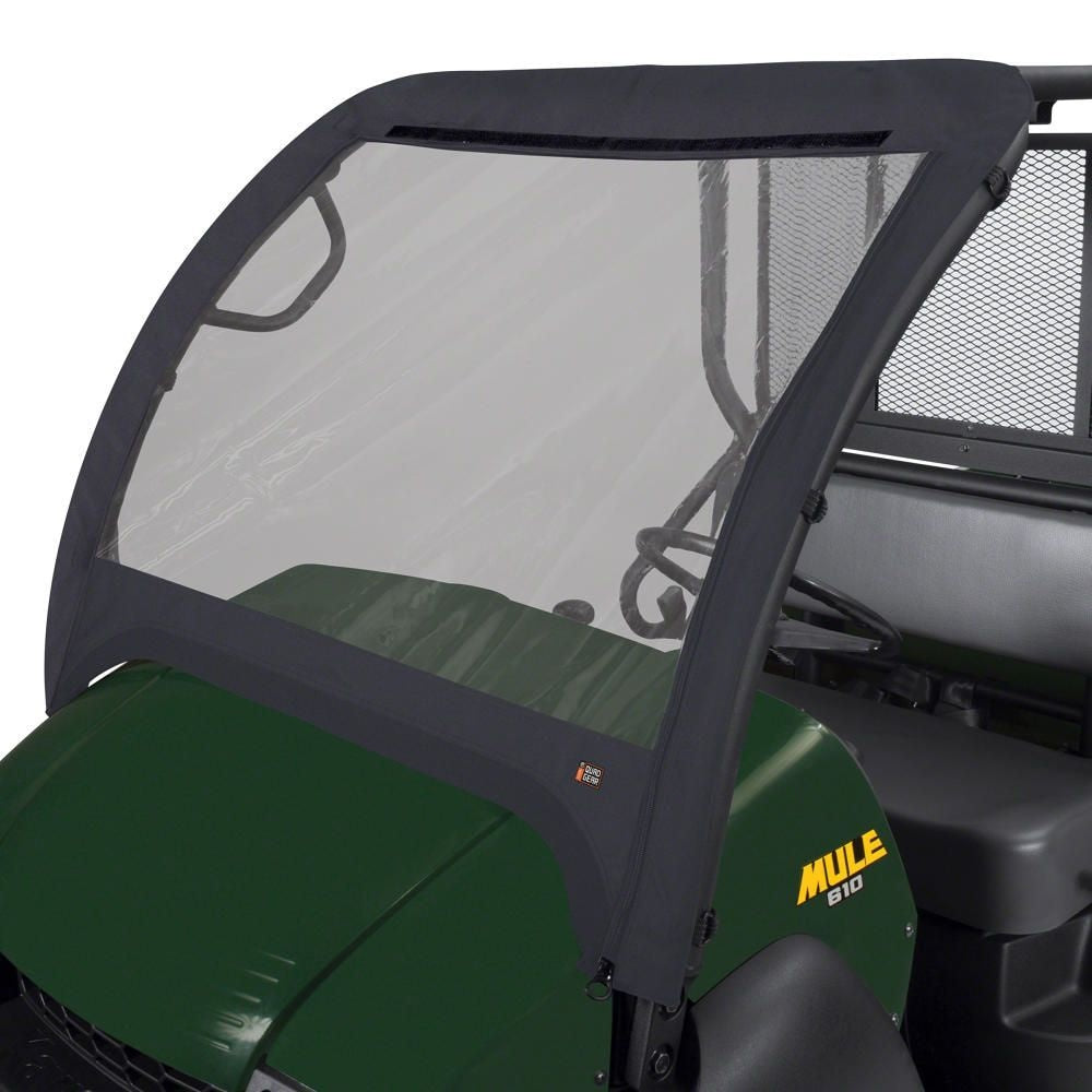 Classic Accessories QuadGear UTV Front Windshield, Fits Kawasaki Mule 600 610, Black Q5Z8 - product image 2