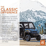 Classic Accessories QuadGear UTV Front Windshield, Fits Kawasaki Mule 600 610, Black Q5Z8 - product image 6