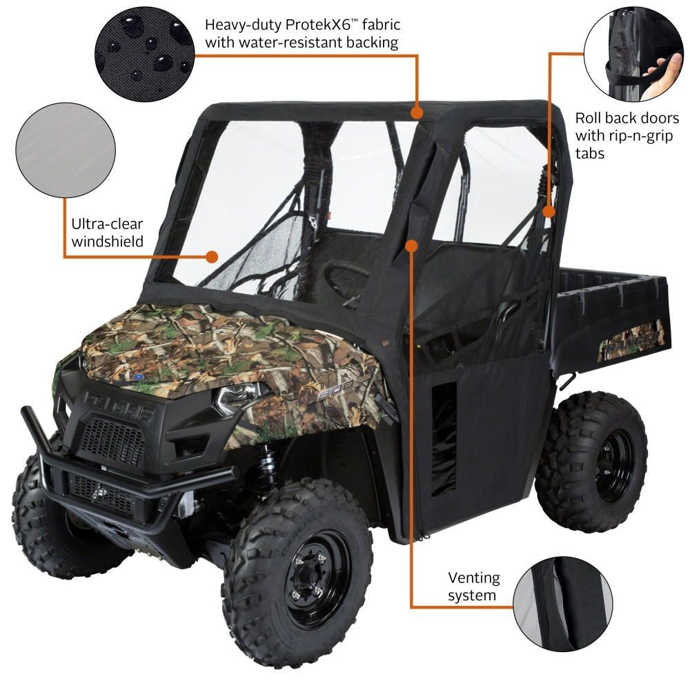 Classic Accessories UTV Cabin Enclosure, Teryx, Black D4G0 - product image 4