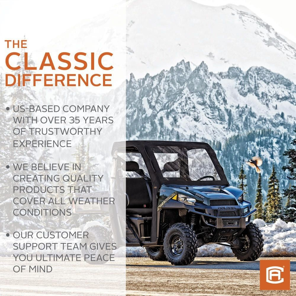 Classic Accessories UTV Cabin Enclosure, Teryx, Black D4G0 - product image 5