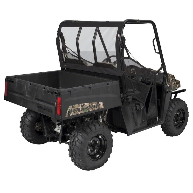 Classic Accessories UTV Rear Windshield, Polaris Ranger Mid, Black S1E6