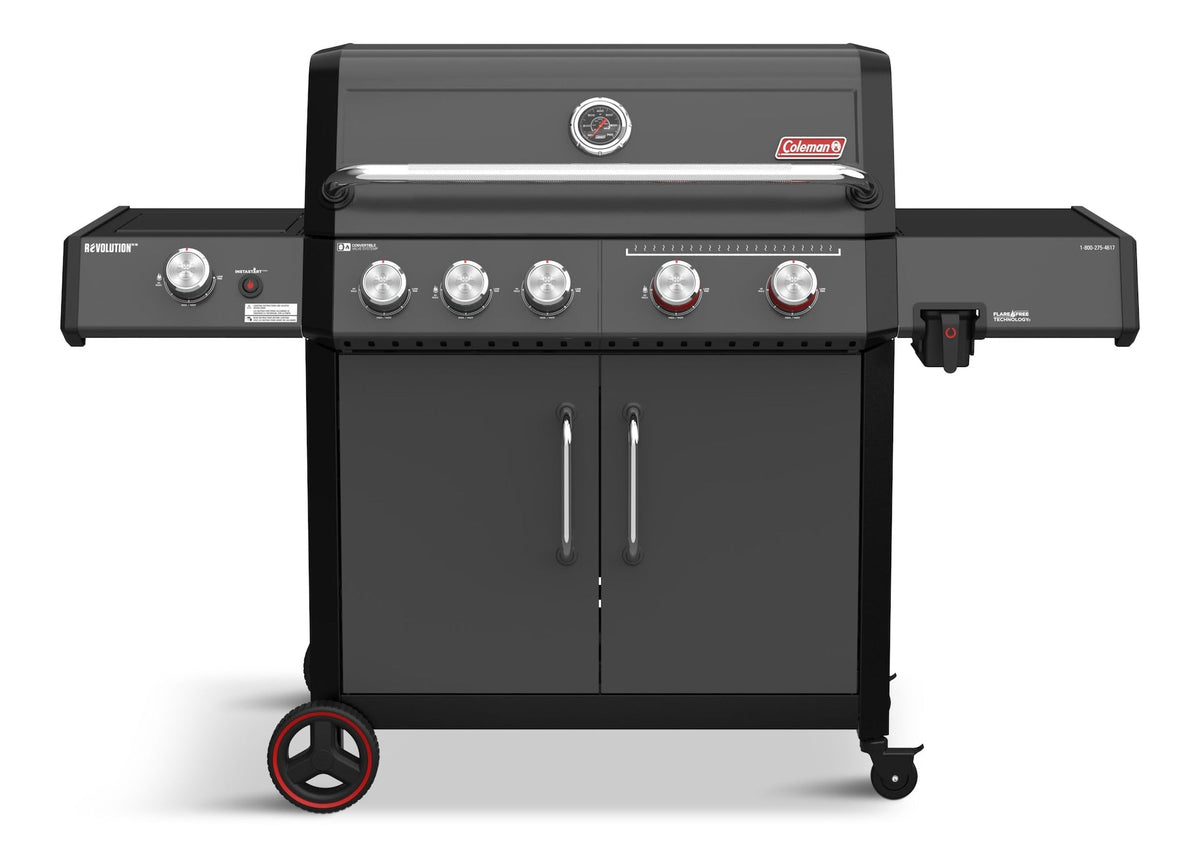Revolution II 5-Burner Grill and Griddle Combo LP Gas BBQ O4V8 - product image 2