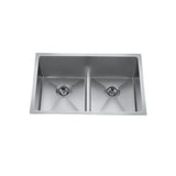 CXZD882L 29-in Low Divide Stainless Steel Double Bowl Sink C8P6 - product image 1
