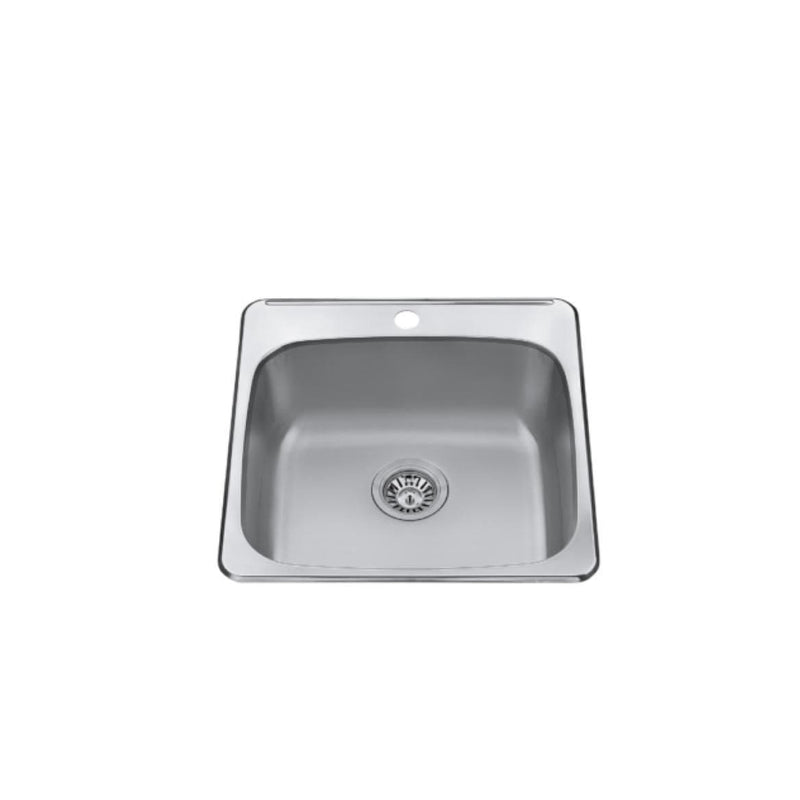Drop-in Sink, 20-in x 20-in x 10-in F2C1