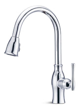 Lisa Single-Handle Pull-Down Kitchen Faucet, Chrome S3Y5 - product image 1