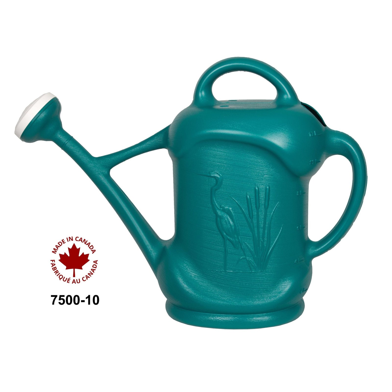Lightweight Plastic Watering Can, 11.3-L, Blue X7T5 - product image 2