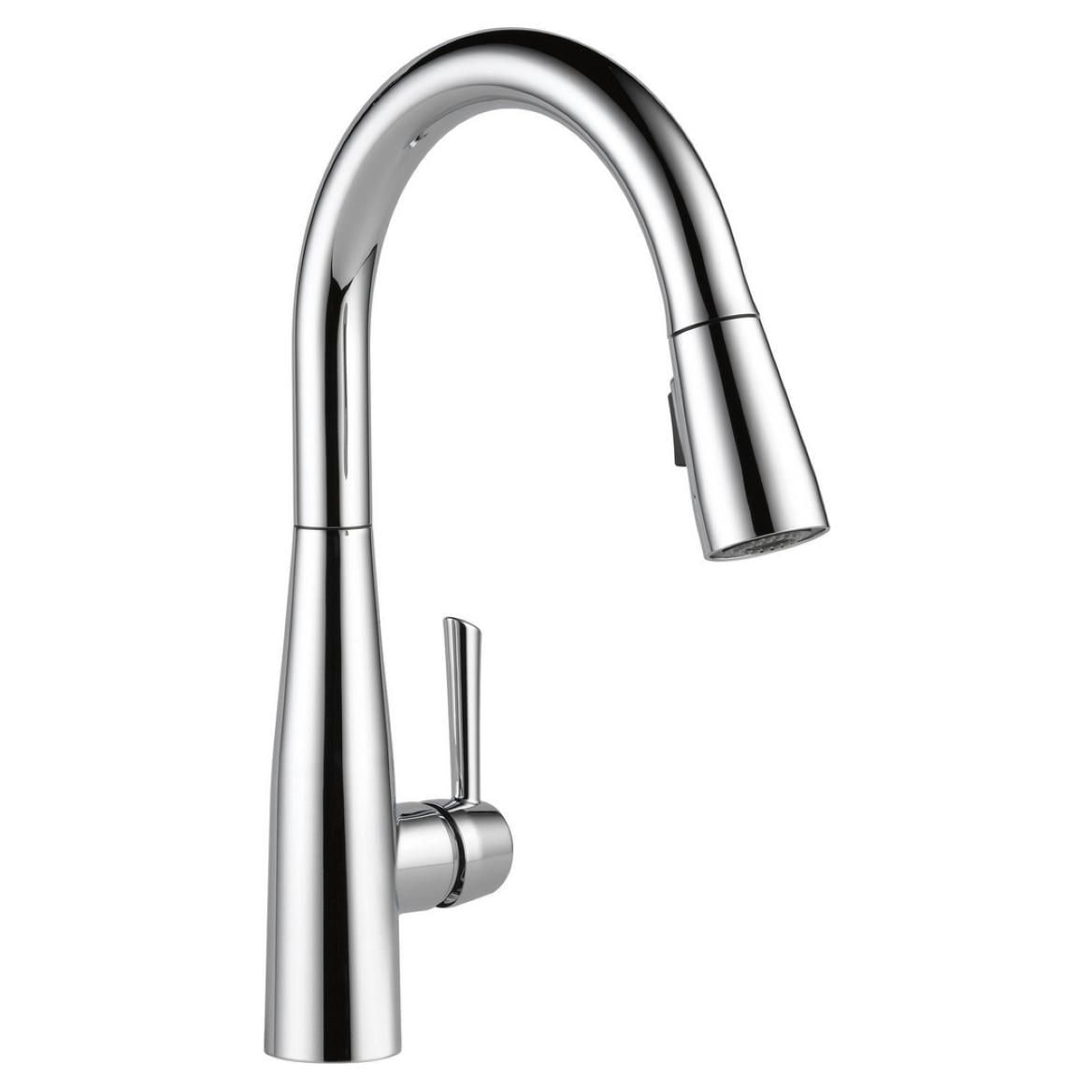 1-Handle Pull-Down Kitchen Faucet, Chrome T9U0 - product image 1