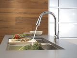 1-Handle Pull-Down Kitchen Faucet, Chrome T9U0 - product image 3