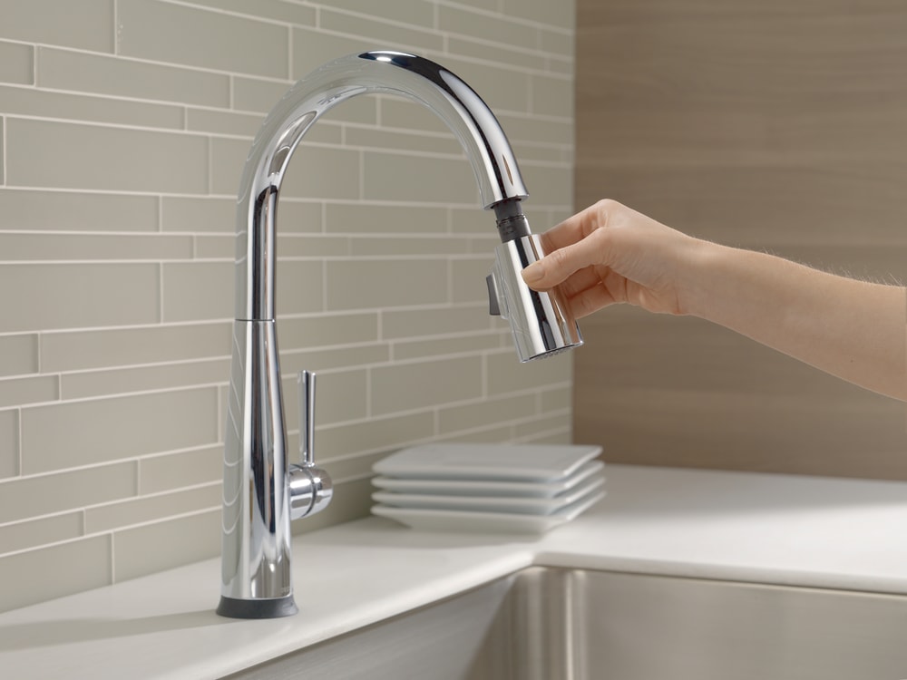 1-Handle Pull-Down Kitchen Faucet with Touch, Chrome L6Z8 - product image 6