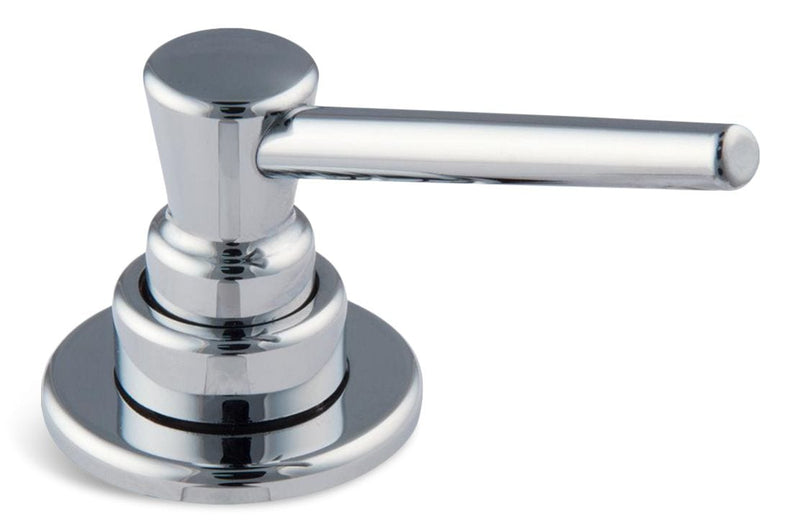 Faucet Soap/Lotion Dispenser with Refill Funnel, Chrome C9P0