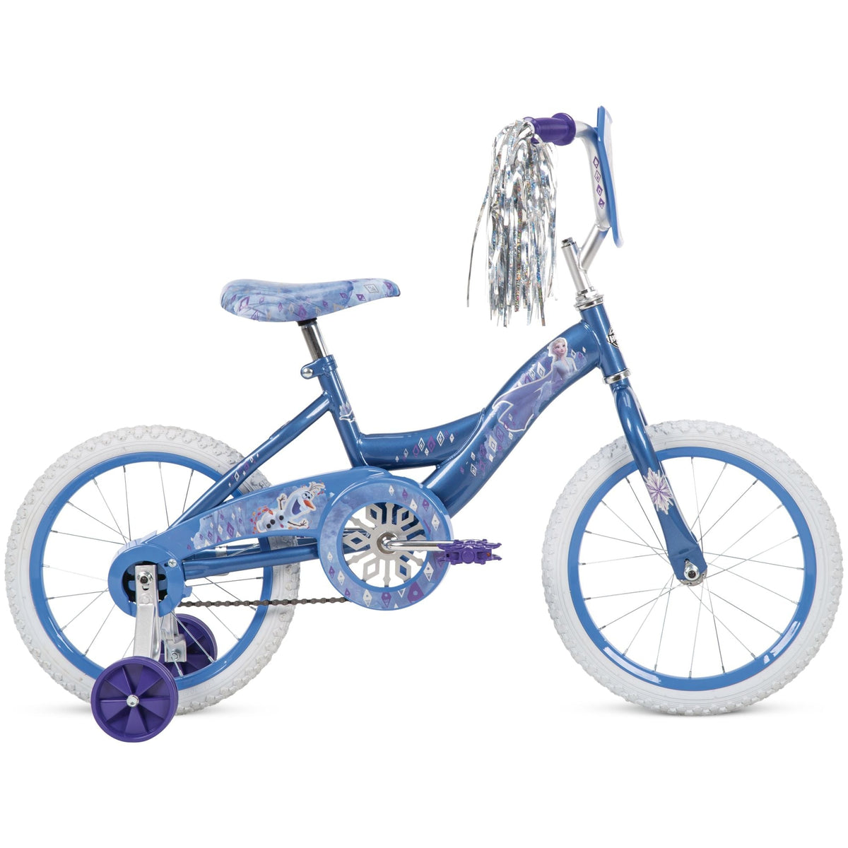Frozen Kids' Bike, 16-in Wheel, Ice Blue/White N9H5 - product image 4