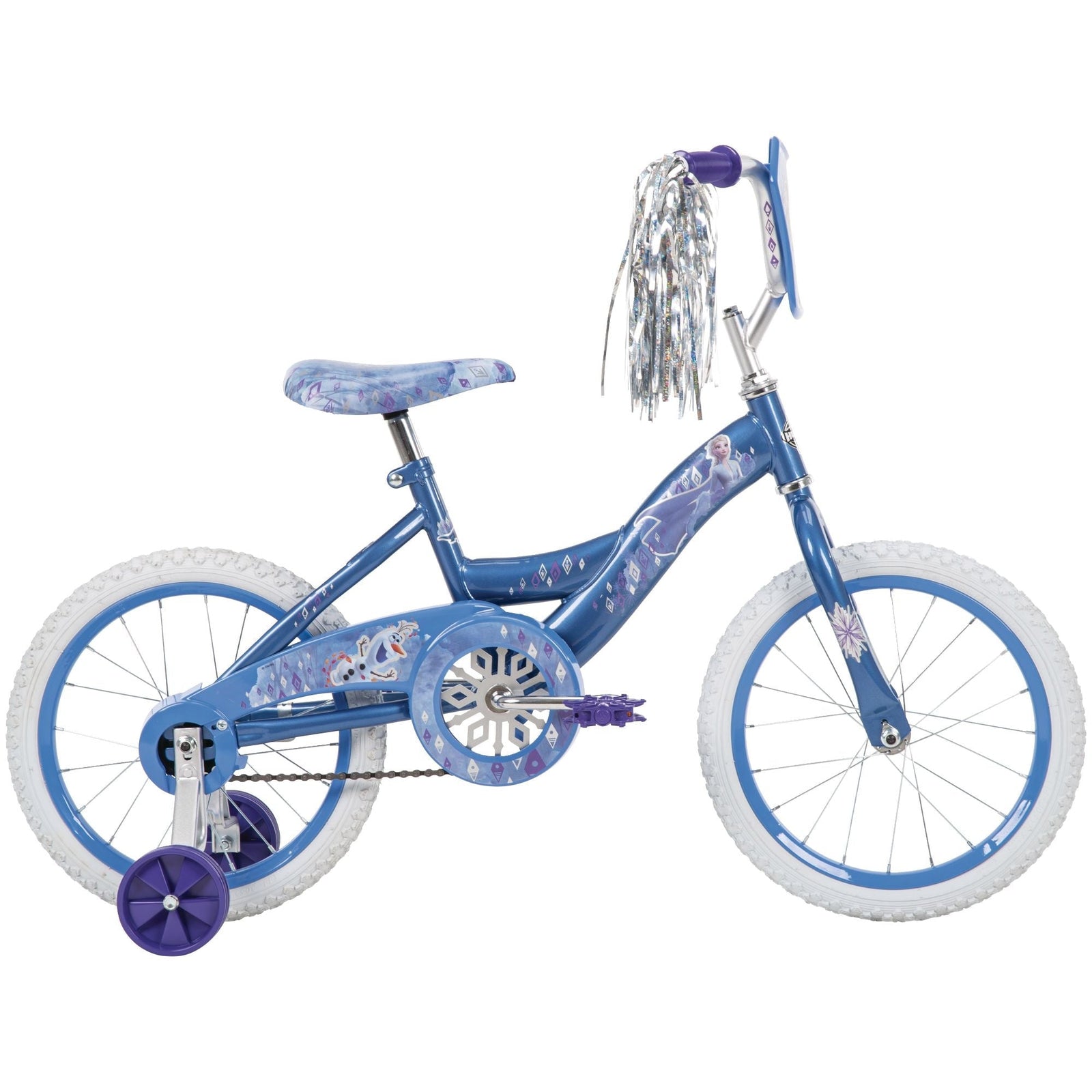 Frozen Kids' Bike, 16-in Wheel, Ice Blue/White N9H5 - product image 5