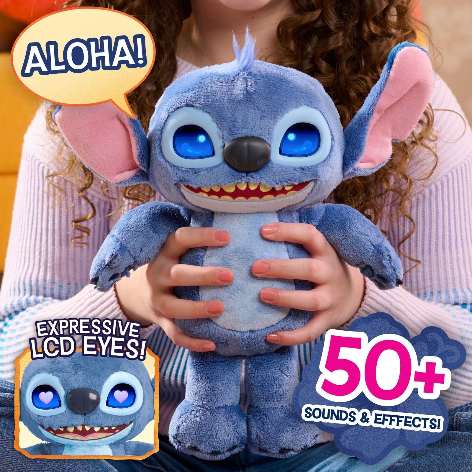 Lilo and Stitch Feature Interactive Plush, 11-in W5Z1 - product image 5