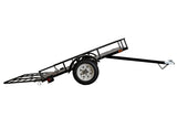 DK2 by Marlon 4x6-ft Single-Axle Black Open Rail Utility Trailer with Ramp Gate, 1314-lb Capacity B4I6 - product image 4