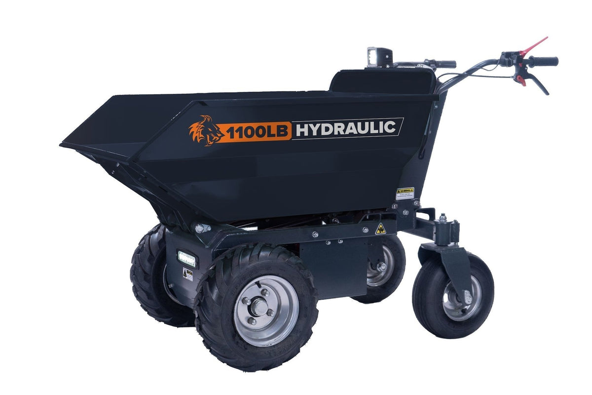 DK2 POWER by Marlon 1100 lb Self-Drive Electric Dump Cart J5Q9 - product image 1
