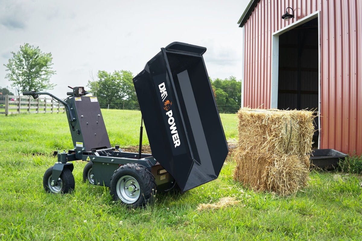 DK2 POWER by Marlon 1100 lb Self-Drive Electric Dump Cart J5Q9 - product image 3