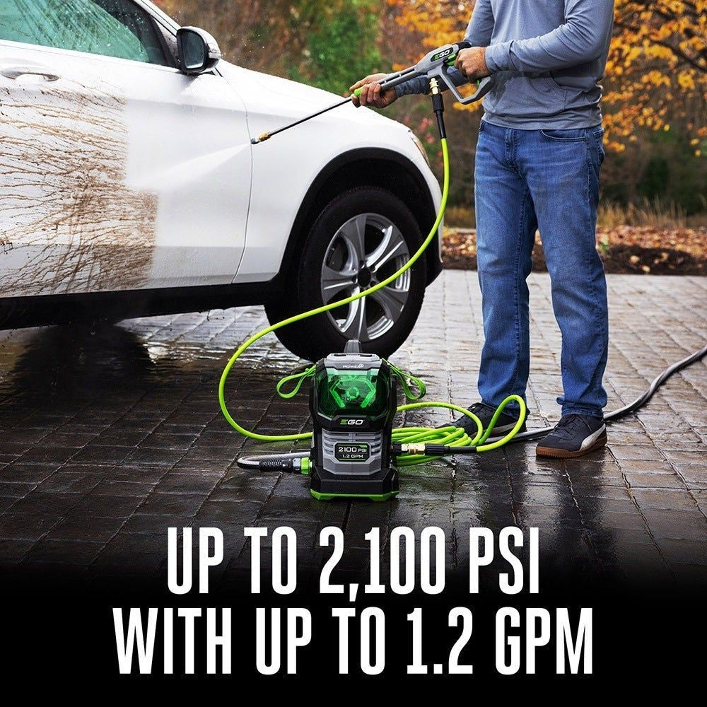 56V 2100 PSI Compact Pressure Washer with 6.0Ah Battery and 320W Charger, HPW2105 N0T2 - product image 8