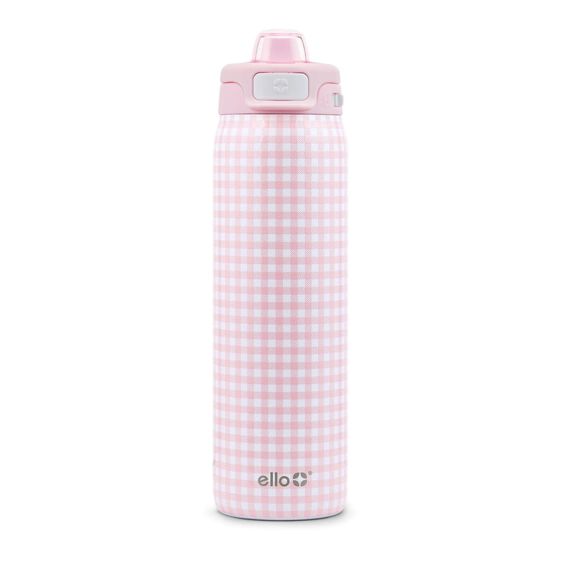 Pop & Fill Insulated Stainless Steel Kids' Water Bottle with Dual Sip & Chug Lid, Various Colours, 18-oz B2E9