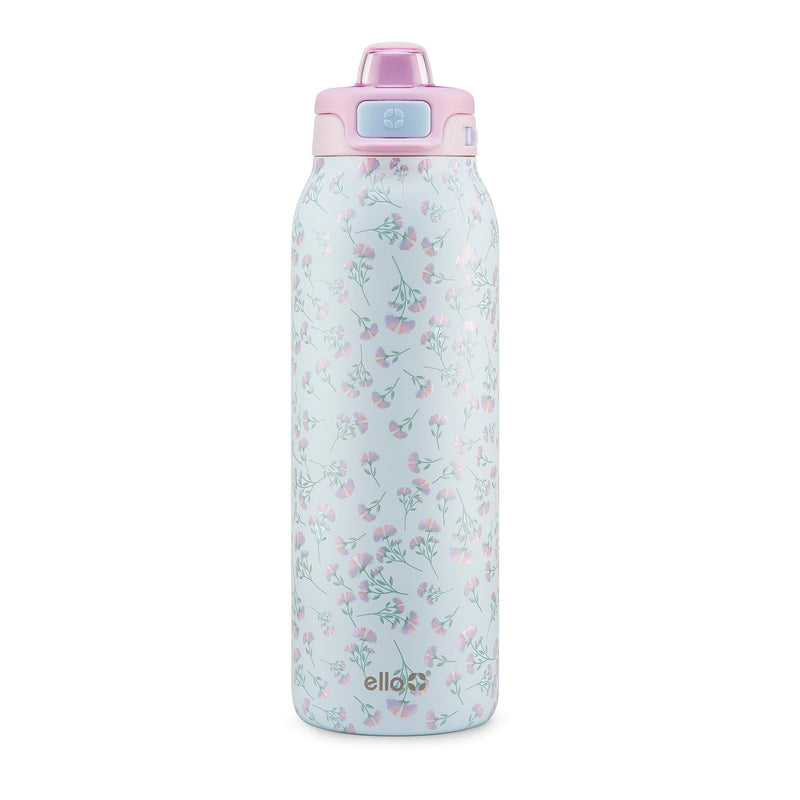 Pop & Fill Reusable Stainless Steel Insulated Water Bottle with Quick Fill Lid, 32-oz, Assorted Colours R1S2