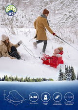 Toddler Snowflake Sled A8U1 - product image 2