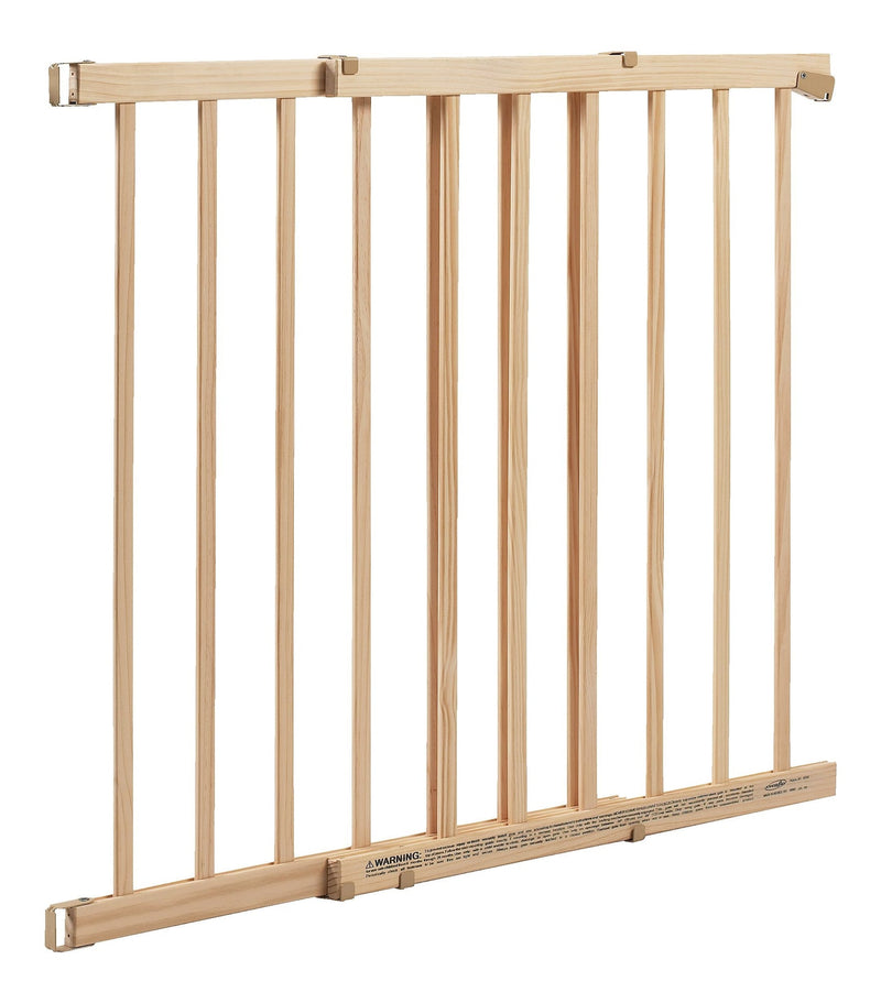 Top-of-Stairs Gate, Natural Wood Y8Z4