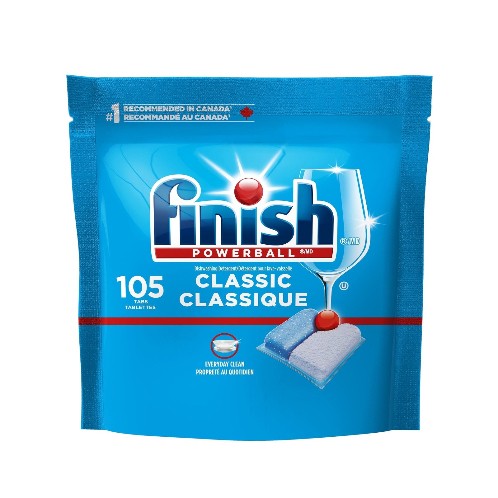 Powerball Classic Dishwasher Detergent Tabs, Fresh Scent, 105-pk P1R4 - product image 1