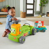 Laugh & Learn 4-in-1 Farm to Market Tractor Ride-On Learning Toy for Baby & Toddlers U1J9 - product image 2