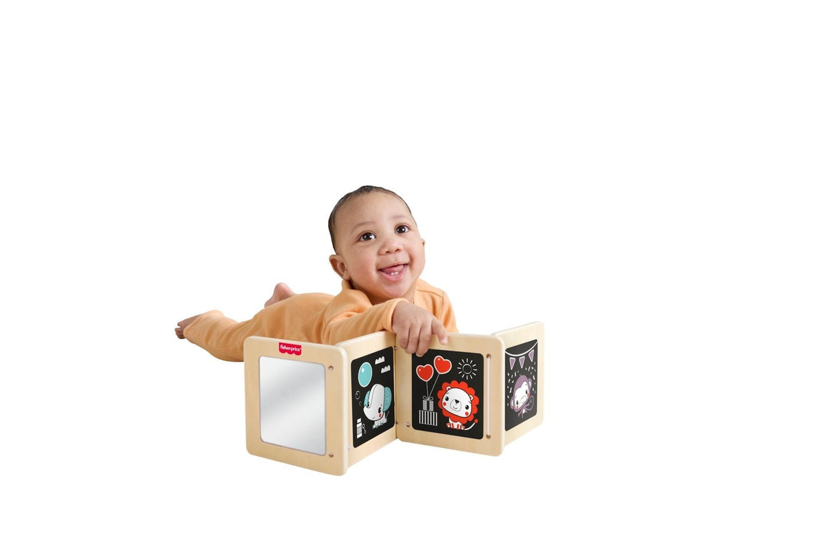 Wooden Tummy Time Panel Toy for Babies L6T3 - product image 4