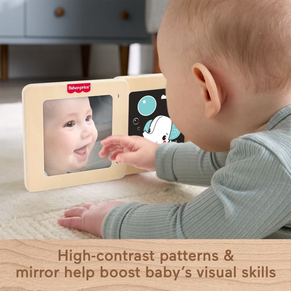 Wooden Tummy Time Panel Toy for Babies L6T3 - product image 5