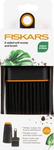 2-in-1 Double Sided Scoop & Brush Indoor Gardening Tool E6B9 - product image 3