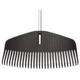 Heavy-Duty Resin Tines Aluminum Leaf Rake, 24-in W2P1 - product image 4