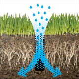 Heavy-Duty Two-Prong Extended Reach Steel Coring Aerator with T-Handle, 38-in M6U1 - product image 3