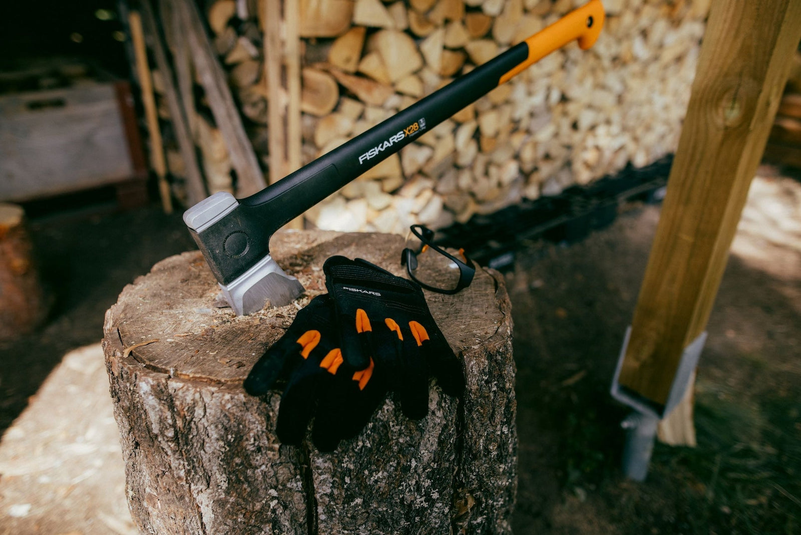 Splitting Axe with FiberComp shaft, 28-in U6S8 - product image 6