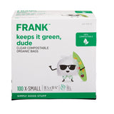 Extra-Small Organic Compostable Food Waste Bags, 100-pk, Clear, 10-L I7M6 - product image 1