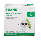 Extra-Small Organic Compostable Food Waste Bags, 100-pk, Clear, 10-L I7M6 - product image 2