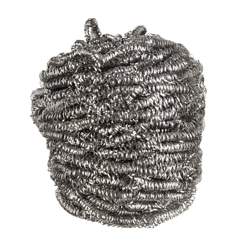 Stainless Steel Spiral Scour / Scrubber, 3-pk L1Q0