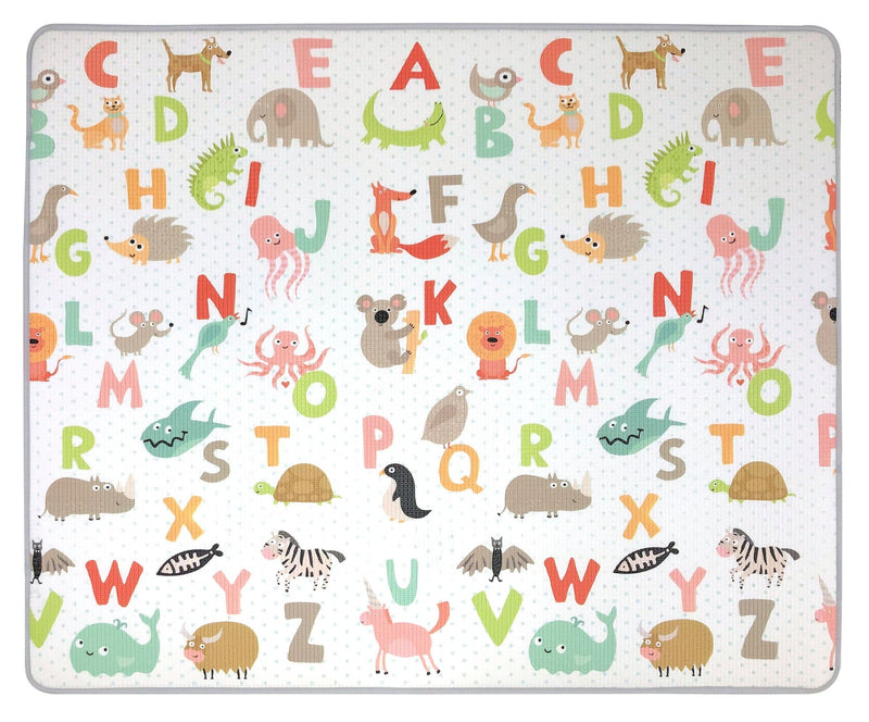 Foldable Double-Sided Play Mat for Kids, 59 x 71-in I3O4
