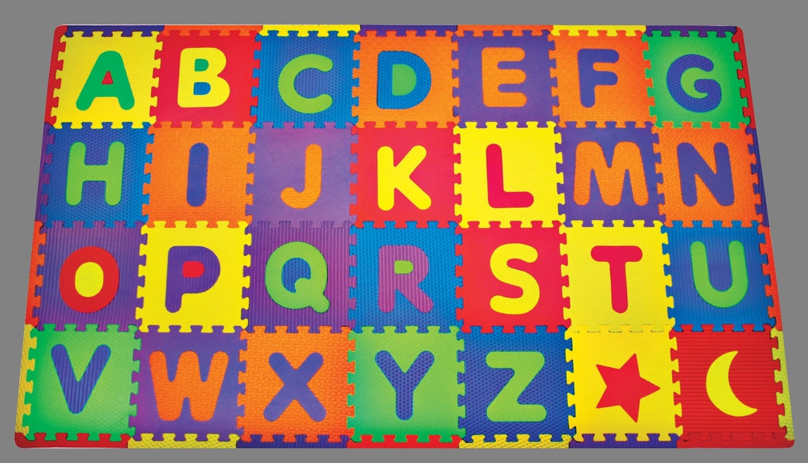 Pop-Out Alphabet Play Floor Mat, 78-pc, 7 x 4-ft, Ages 2+ Q6M8 - product image 1