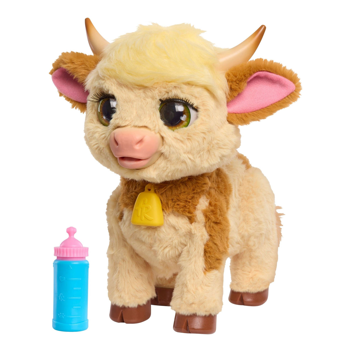 Maggie the Feed and Follow Cow with Bottle, 11-in T7G4 - product image 1