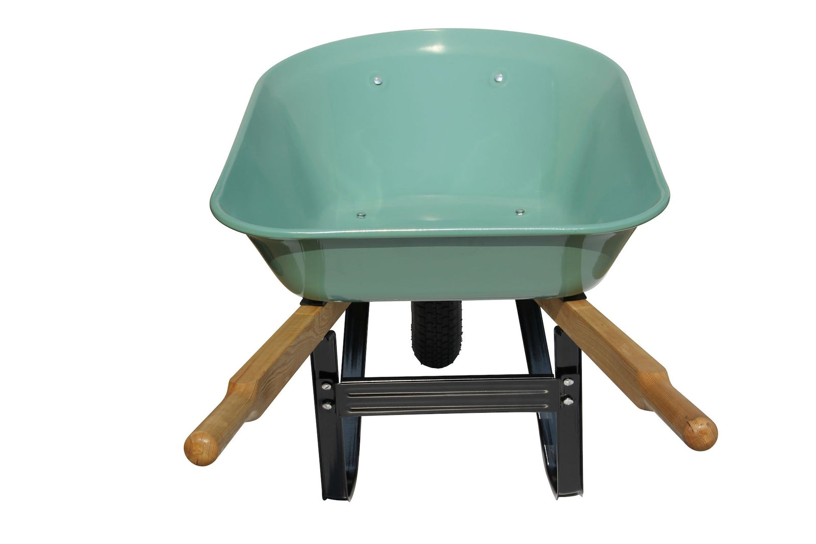 Garden Club 1-Wheel Steel Wheelbarrow for Garden/Yard, Rust-resistant, 5-cu-ft K6B4 - product image 6