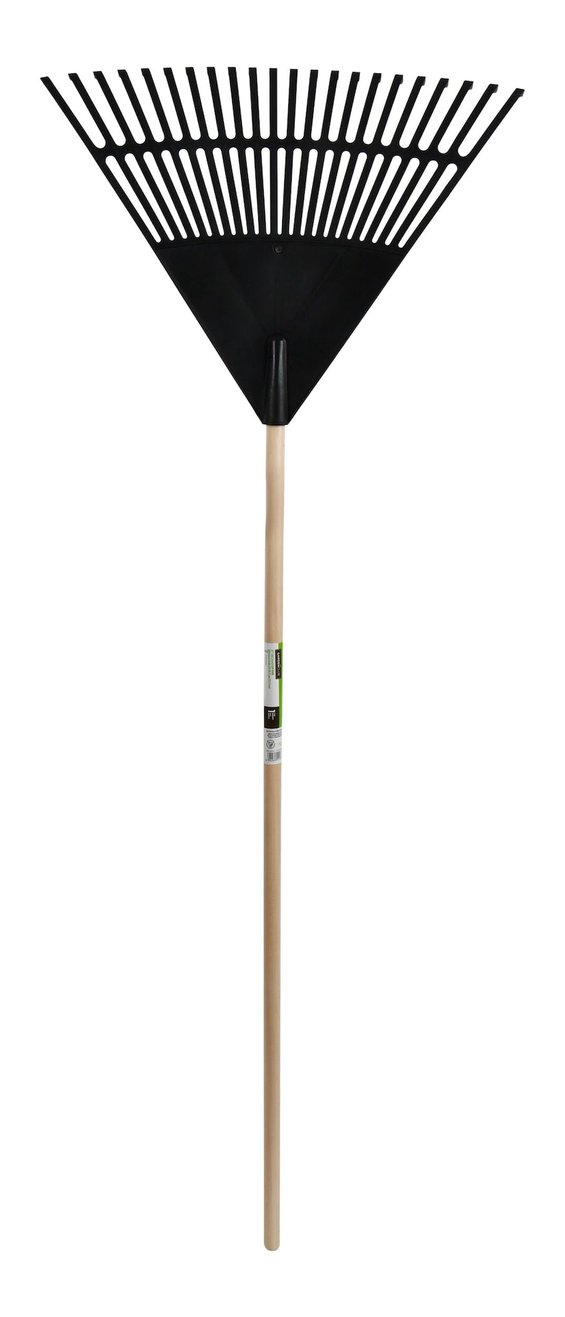Garden Club 22-in Wide Poly 22-Tine Leaf Rake, 59-in Hardwood Shaft D4D3 - product image 1